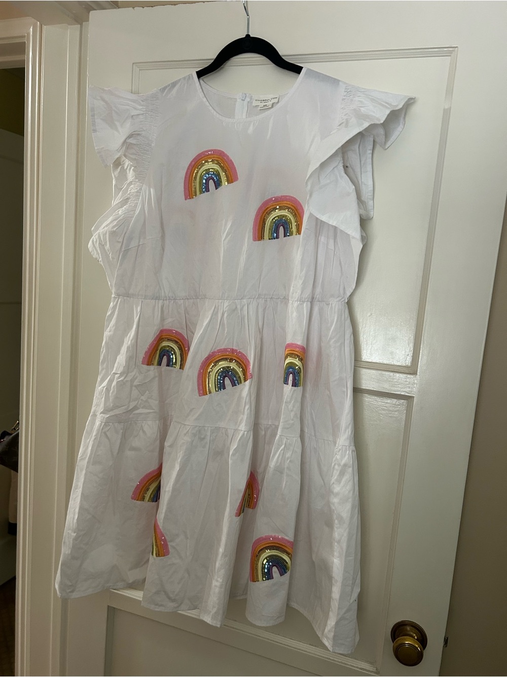 Chic Soul rainbow dress, 3X